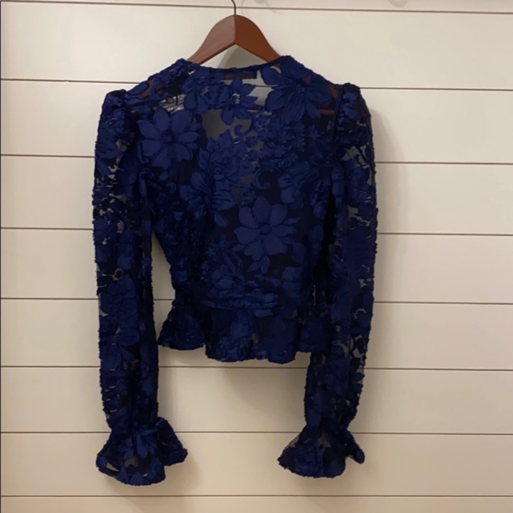 House of Harlow 1960 X REVOLVE SOLANA BLOUSE XS - Picture 4 of 7